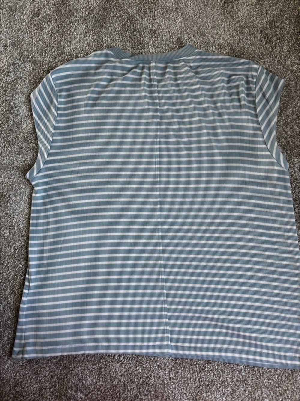 2 American Eagle Sleeveless Rib Knit Women's Top - Light Gray